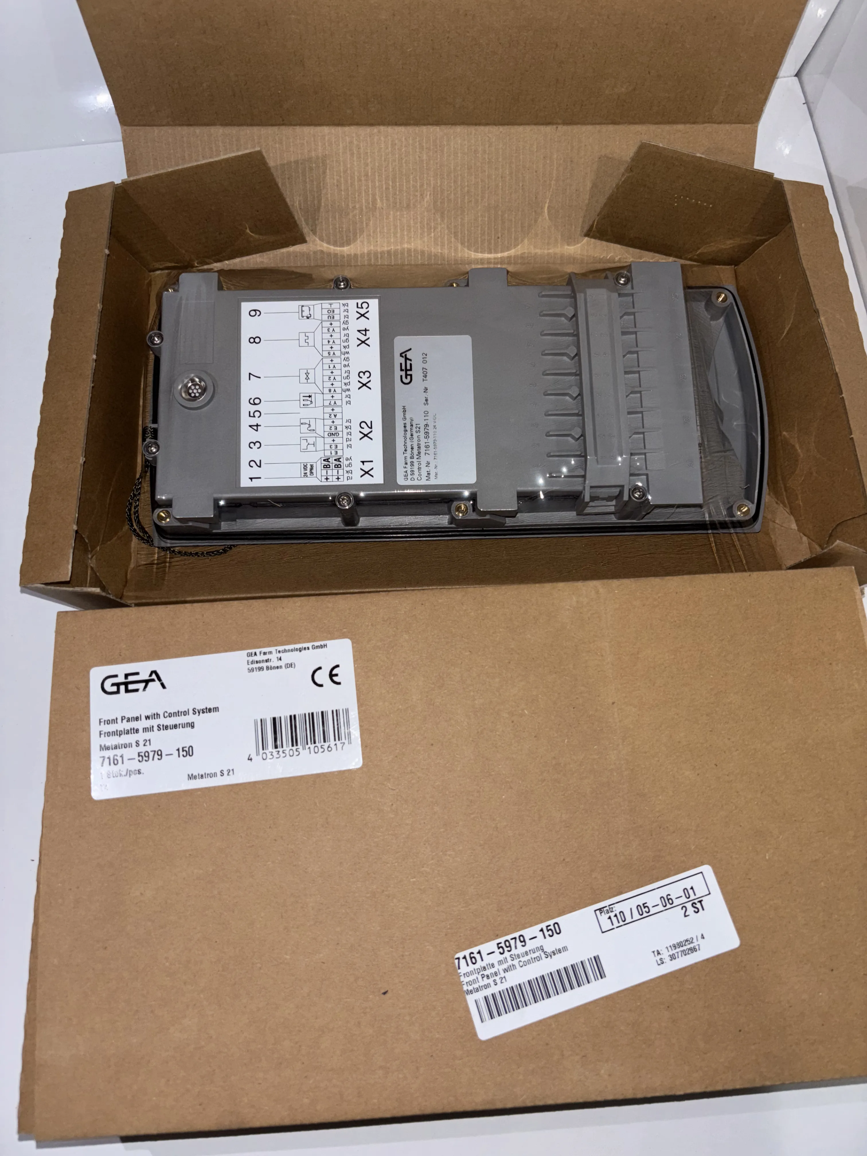 7161-5979-150 Передняя панель с управлением