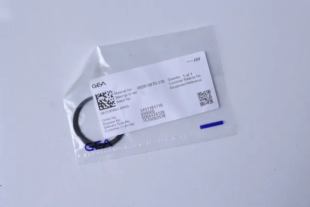 Кольцо стопорное, артикул 0026-5870-170