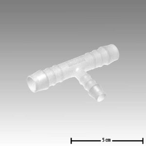 0018-4834-820 Т-образный соедин. штуцер для шланга OD12xOD8xOD12 Pla